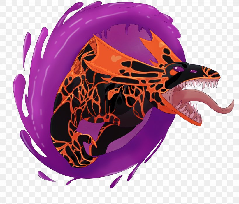 Dragon Fish Purple, PNG, 2781x2385px, Dragon, Fictional Character, Fish, Mythical Creature, Orange Download Free