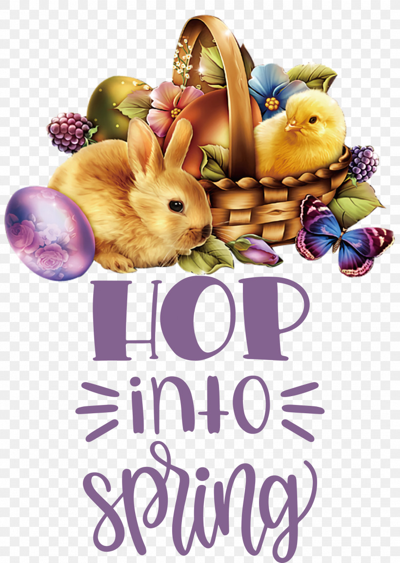 Hop Into Spring Happy Easter Easter Day, PNG, 2131x3000px, Happy Easter, Easter Basket, Easter Bunny, Easter Day, Easter Egg Download Free