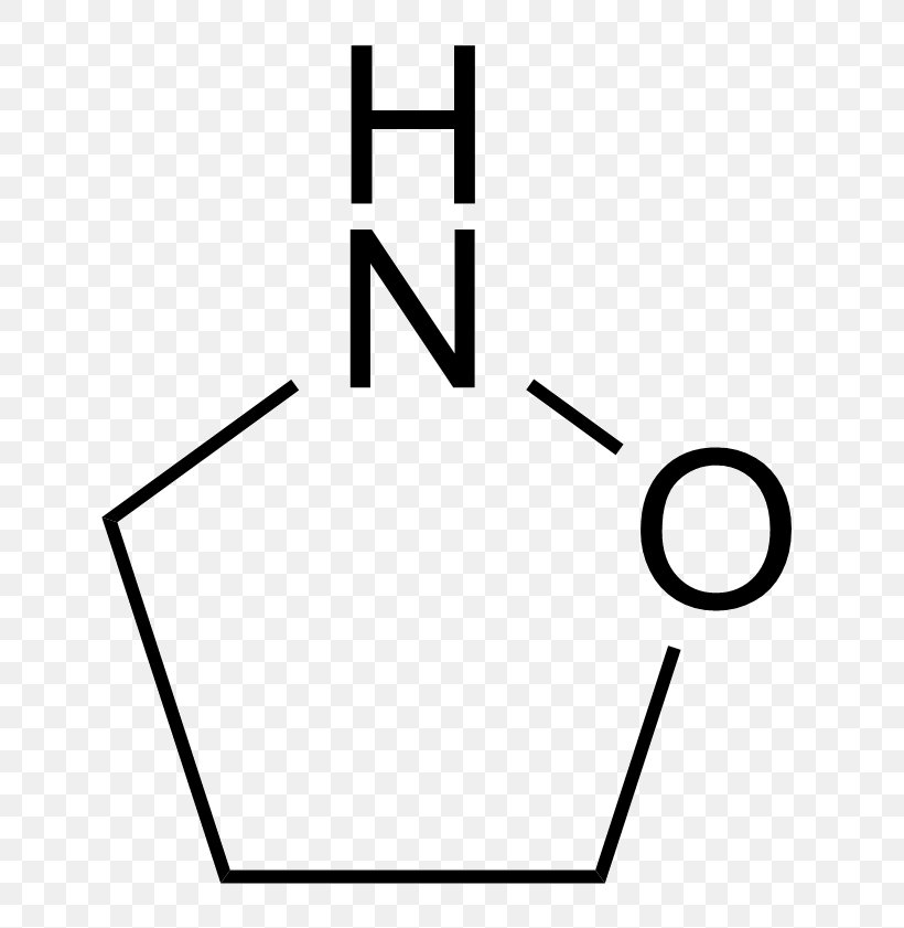 Oxazolidine Heterocyclic Compound Isoxazole Chemical Compound, PNG, 714x841px, Heterocyclic Compound, Amanita Muscaria, Area, Black, Black And White Download Free