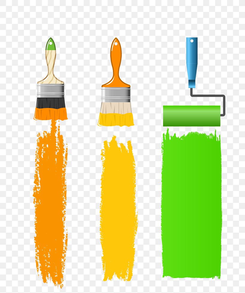 Painting Paintbrush, PNG, 690x982px, Paint, Acrylic Paint, Brush, Bucket, Drinkware Download Free