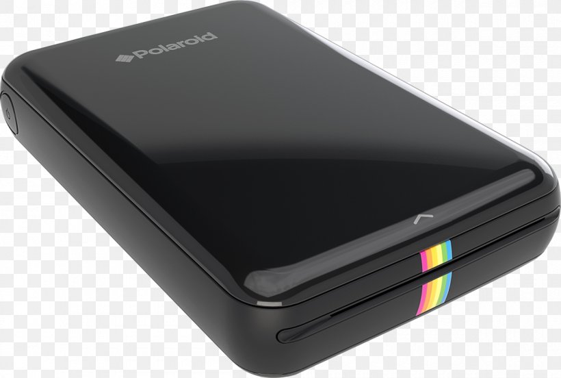 Photo Printer Polaroid Zip Polaroid Corporation Zink, PNG, 1200x809px, Printer, Battery Charger, Bluetooth, Camera, Computer Component Download Free