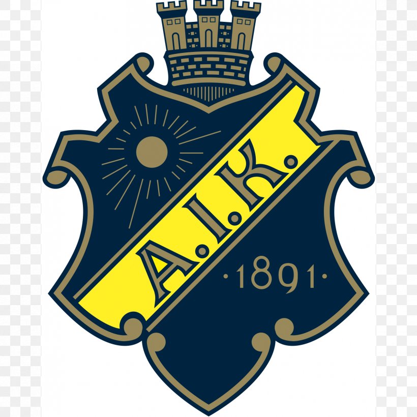 AIK Fotboll Allsvenskan AIK IF Friends Arena Football, PNG, 1679x1679px, Aik Fotboll, Aik If, Allsvenskan, Association Football Manager, Badge Download Free