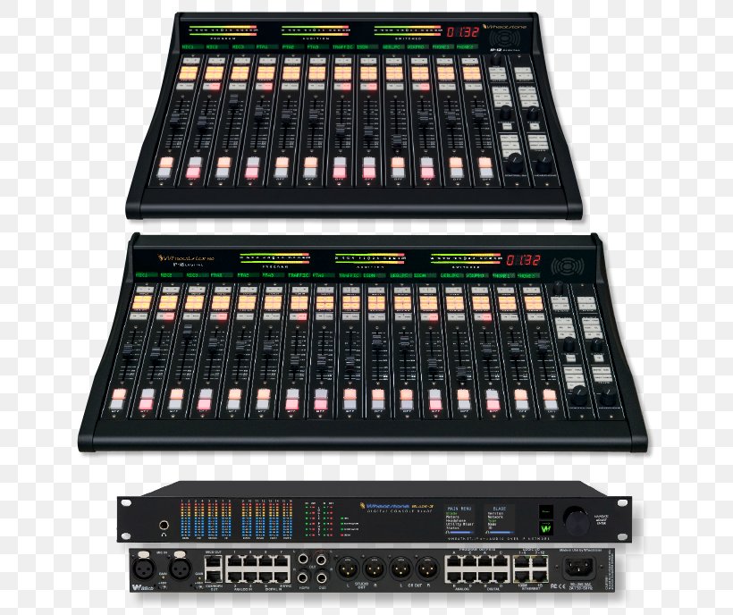 Audio Mixers Digital Audio Wheatstone Bridge Sound Radio, PNG, 712x688px, Audio Mixers, Audio Control Surface, Audio Equipment, Audio Mixing, Audio Over Ip Download Free