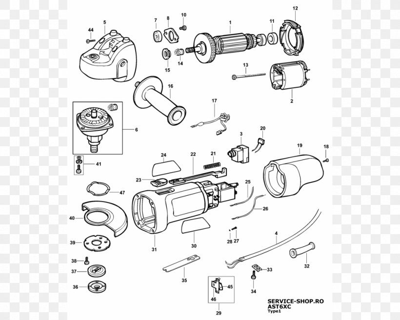 Black & Decker Grinding Machine Angle Grinder Augers, PNG, 1000x800px, Black Decker, Angle Grinder, Augers, Auto Part, Black And White Download Free