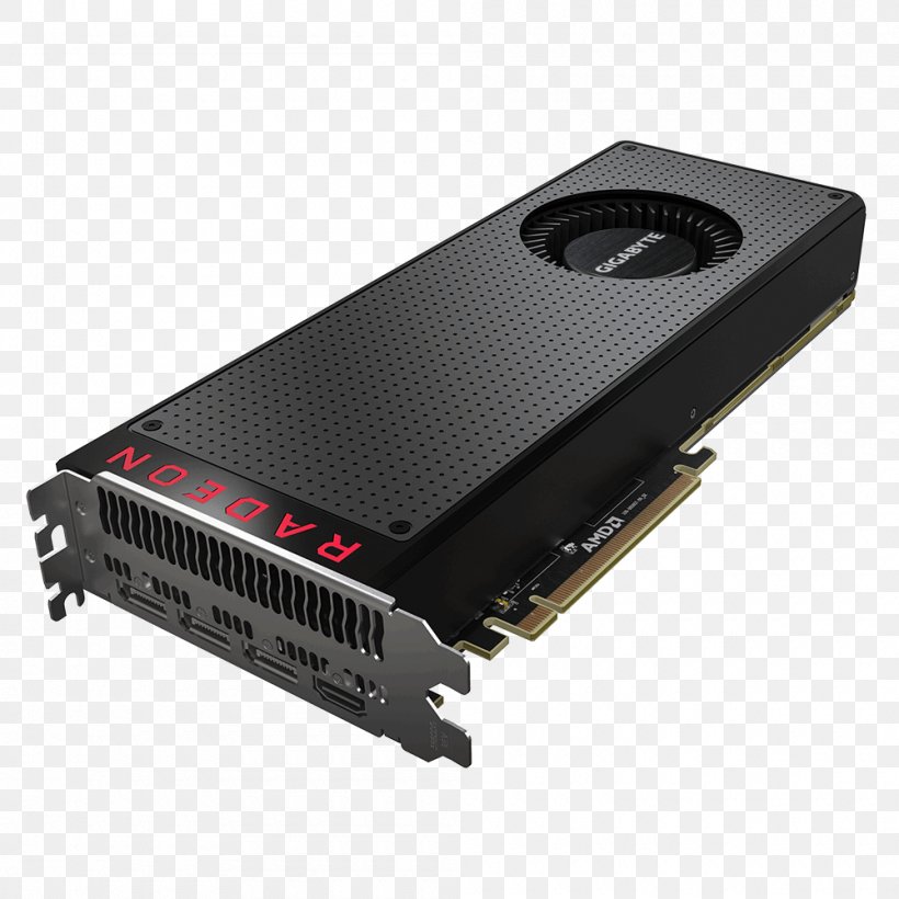 Graphics Cards & Video Adapters AMD Radeon 500 Series AMD Vega Sapphire Technology, PNG, 1000x1000px, Graphics Cards Video Adapters, Advanced Micro Devices, Amd Radeon 500 Series, Amd Vega, Cable Download Free
