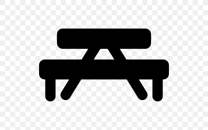 Table Rest Area, PNG, 512x512px, Table, Bench, Black And White, Furniture, Logo Download Free