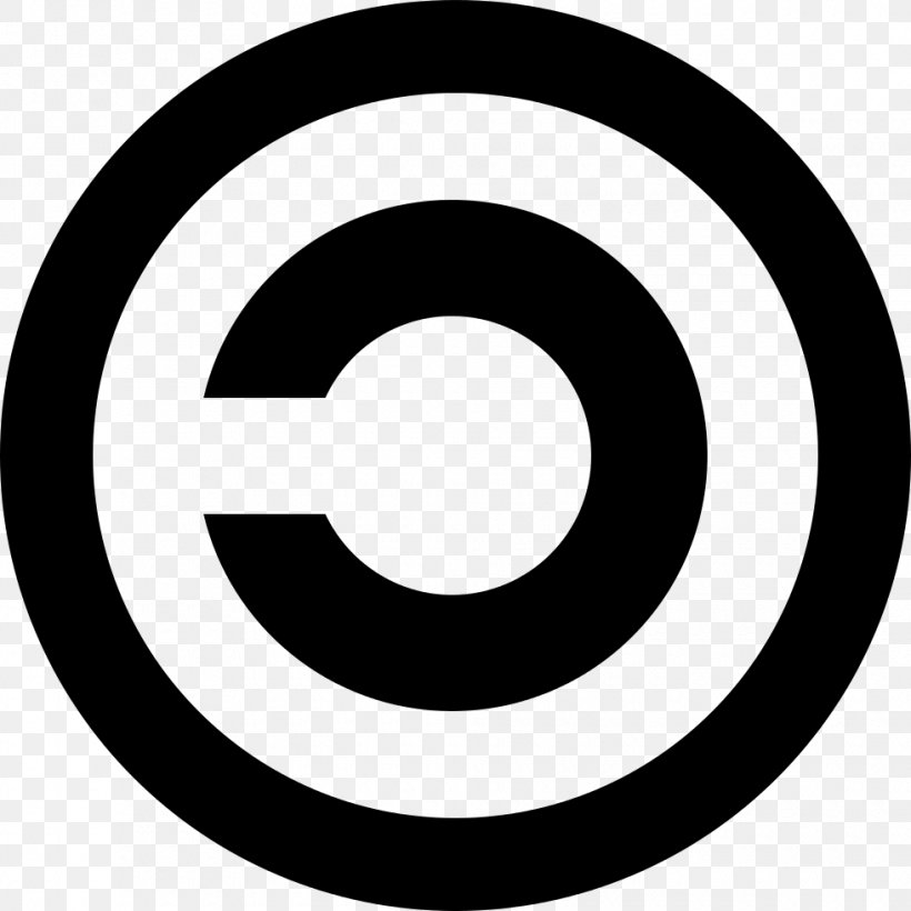 Copyleft Free Art License, PNG, 980x980px, Copyleft, Area, Black And White, Brand, Contract Download Free