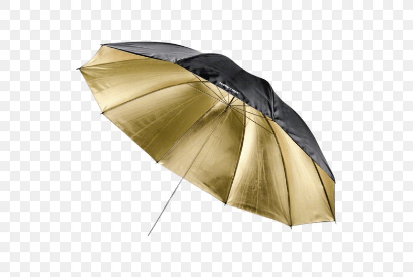 Golden Umbrella Light Softbox, PNG, 525x550px, Umbrella, Black, Centimeter, Fashion Accessory, Gold Download Free