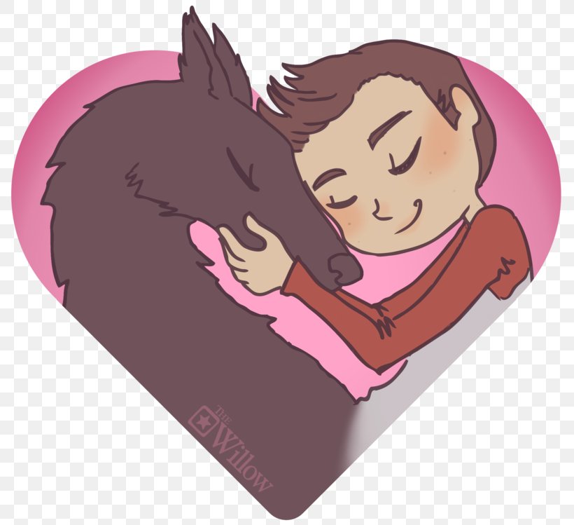Dog Horse Illustration Tumblr Love, PNG, 800x749px, Watercolor, Cartoon, Flower, Frame, Heart Download Free
