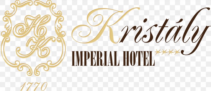 Hotel Kristály Imperial Pálma Rendezvényház Restaurant Crystal Hotel, PNG, 3606x1565px, Hotel, Body Jewelry, Brand, Calligraphy, Comfort Download Free