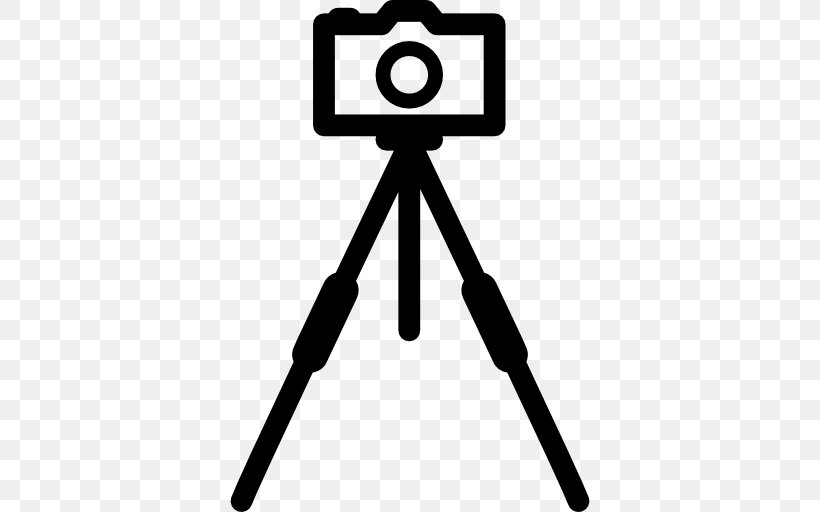 Tripod Photography, PNG, 512x512px, Tripod, Black And White, Camera, Camera Accessory, Drawing Download Free