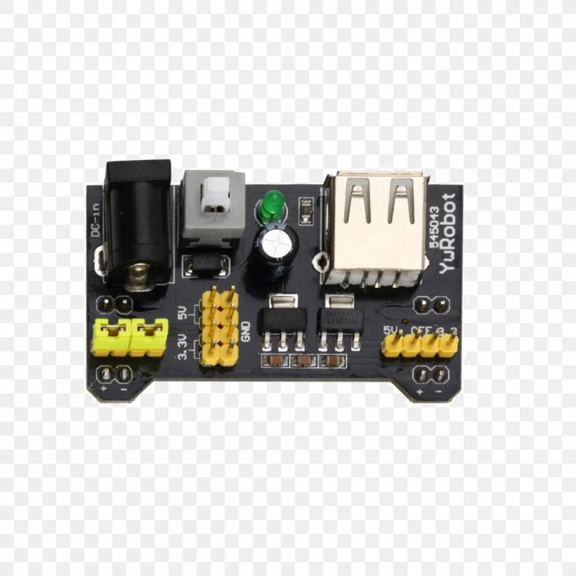 Breadboard Power Converters Arduino Buck Converter Boost Converter, PNG, 1000x1000px, Breadboard, Arduino, Boost Converter, Buck Converter, Circuit Component Download Free