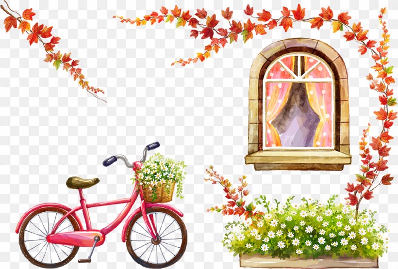 Download Resource, PNG, 1106x749px, Window, Architecture, Art, Bicycle, Bicycle Accessory Download Free