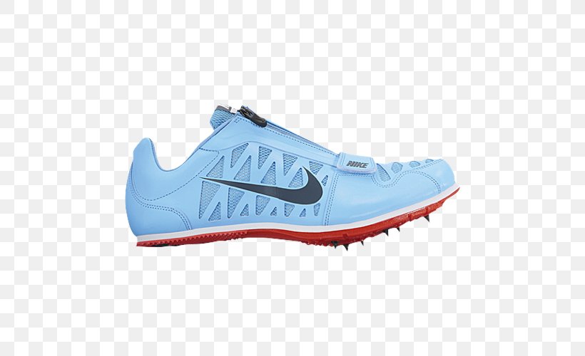 Nike Air Force Track Spikes Sports Shoes, PNG, 500x500px, Nike, Adidas, Air Jordan, Aqua, Athletic Shoe Download Free