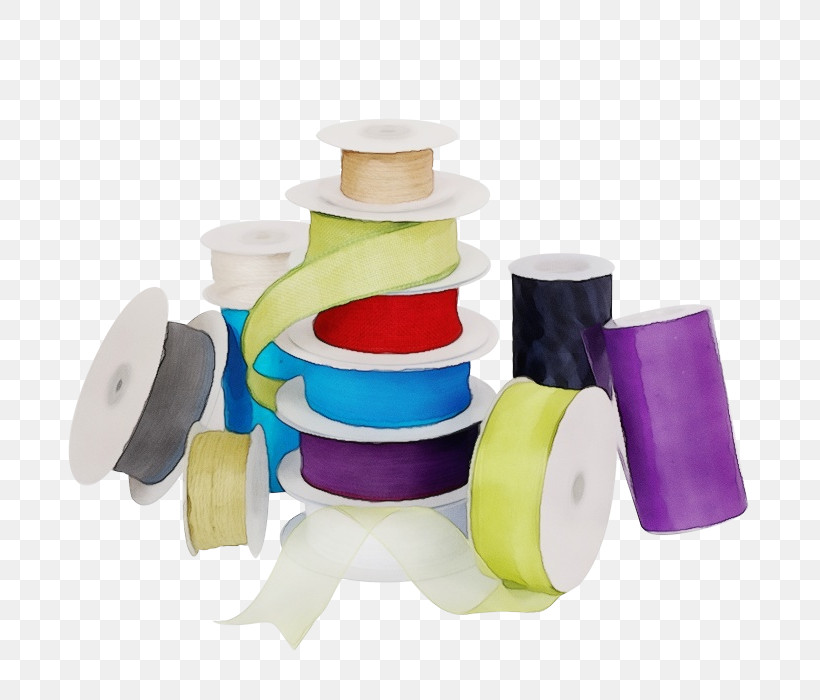 Plastic Magenta Ribbon, PNG, 700x700px, Watercolor, Magenta, Paint, Plastic, Ribbon Download Free