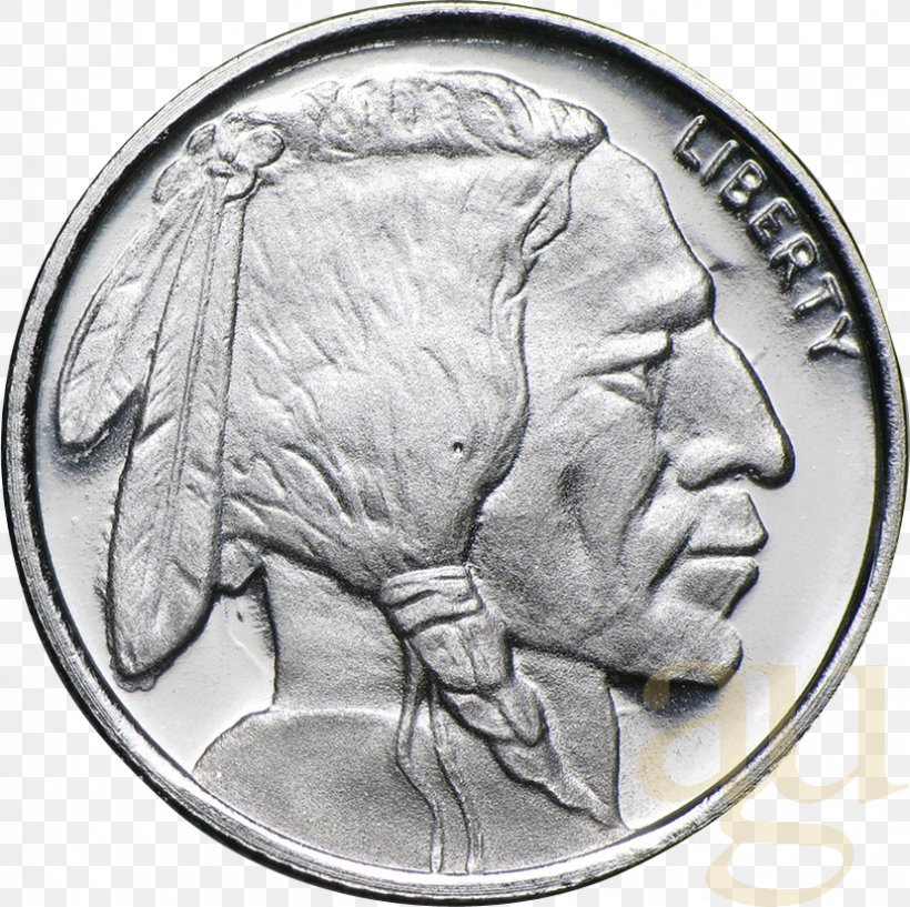 Silver Coin Bullion Coin Troy Ounce, PNG, 828x825px, Silver Coin, American Buffalo, American Silver Eagle, Apmex, Black And White Download Free