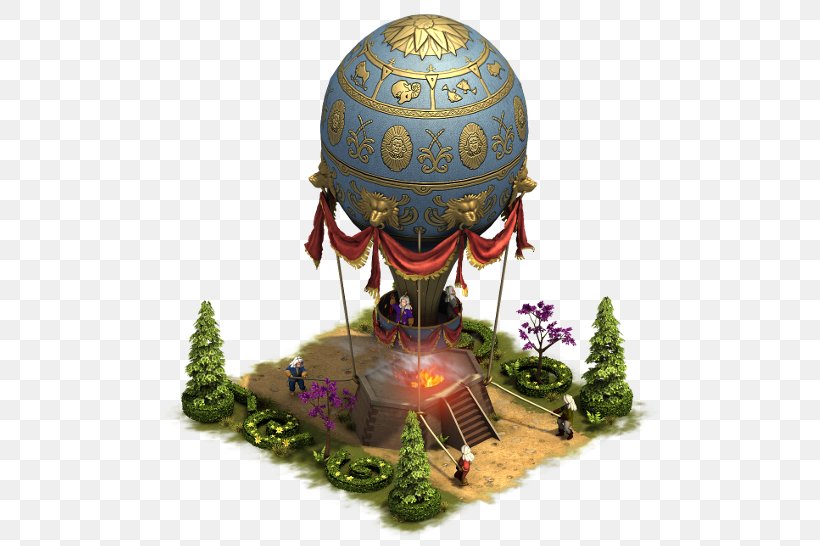 Forge Of Empires Montgolfier Brothers Hot Air Balloon Building, PNG, 500x546px, Forge Of Empires, Balloon, Building, Flight, Game Download Free