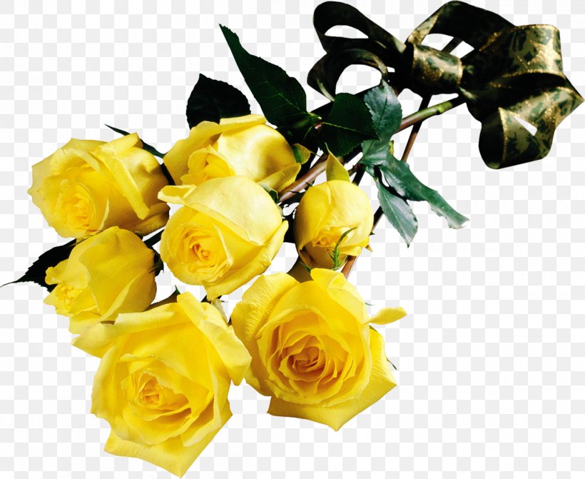 Garden Roses Yellow Flower Red, PNG, 1200x983px, Garden Roses, Artificial Flower, Computer, Cut Flowers, Floral Design Download Free