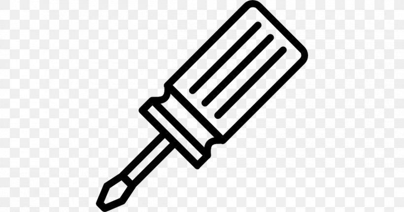Screwdriver Tool Clip Art, PNG, 1200x630px, Screwdriver, Architectural Engineering, Black And White, Flat Design, Home Repair Download Free