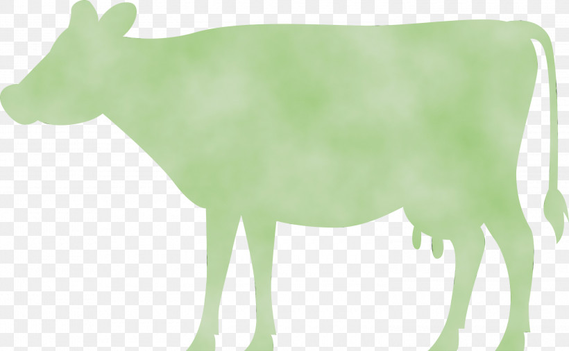Reindeer, PNG, 3000x1854px, Watercolor, Cartoon, Dairy, Dairy Cattle, Goat Download Free
