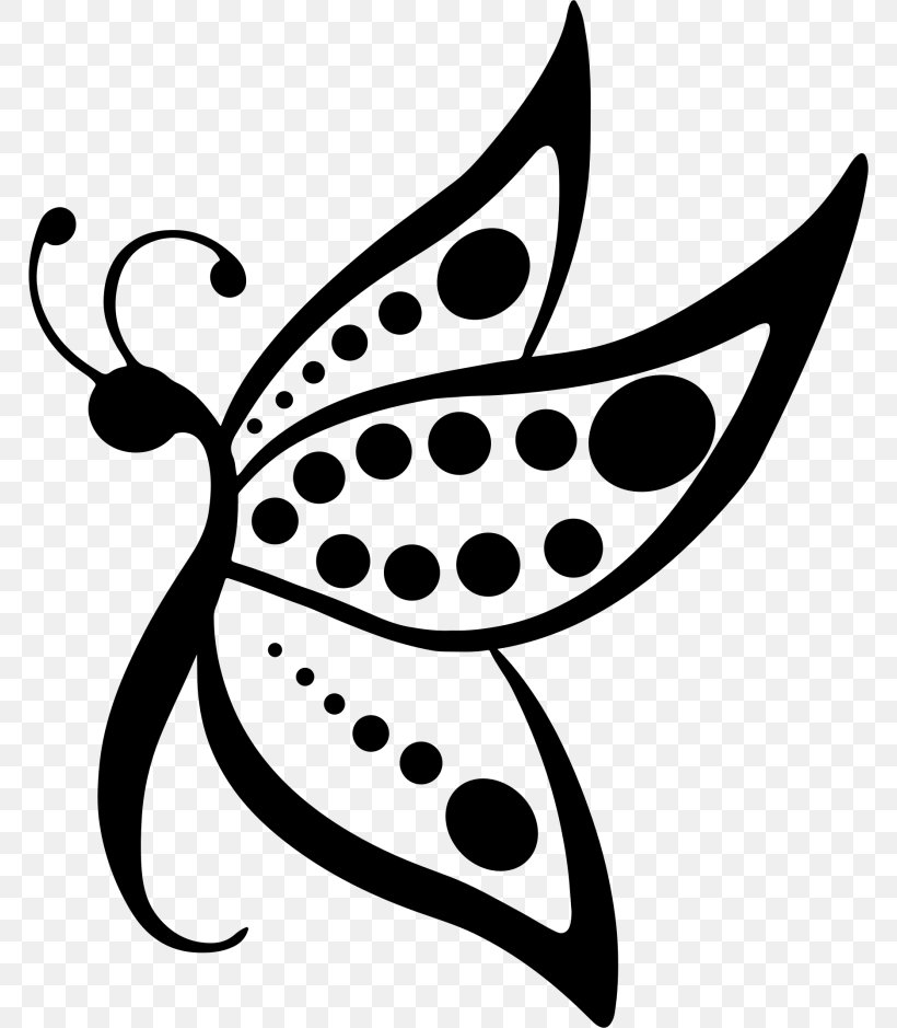 Butterfly Silhouette Clip Art, PNG, 768x939px, Butterfly, Animal, Artwork, Black And White, Document Download Free