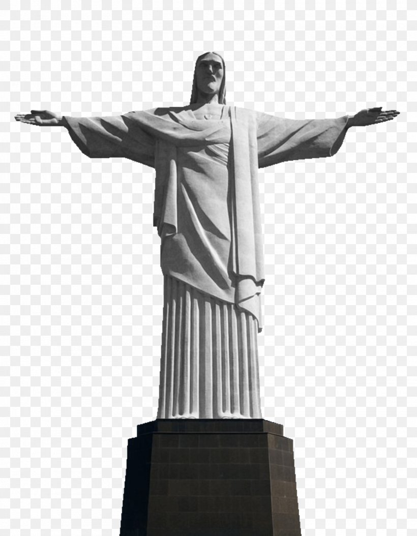 Christ The Redeemer Corcovado Christ The King New7Wonders Of The World Statue, PNG, 1920x2469px, Christ The Redeemer, Black And White, Brazil, Christ The King, Classical Sculpture Download Free