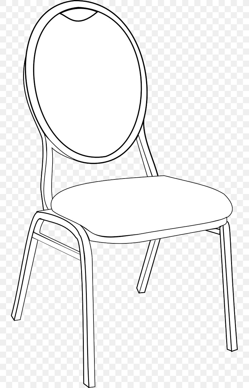 Clip Art Table Chair Furniture Vector Graphics, PNG, 747x1280px, Table, Area, Art, Black And White, Cartoon Download Free