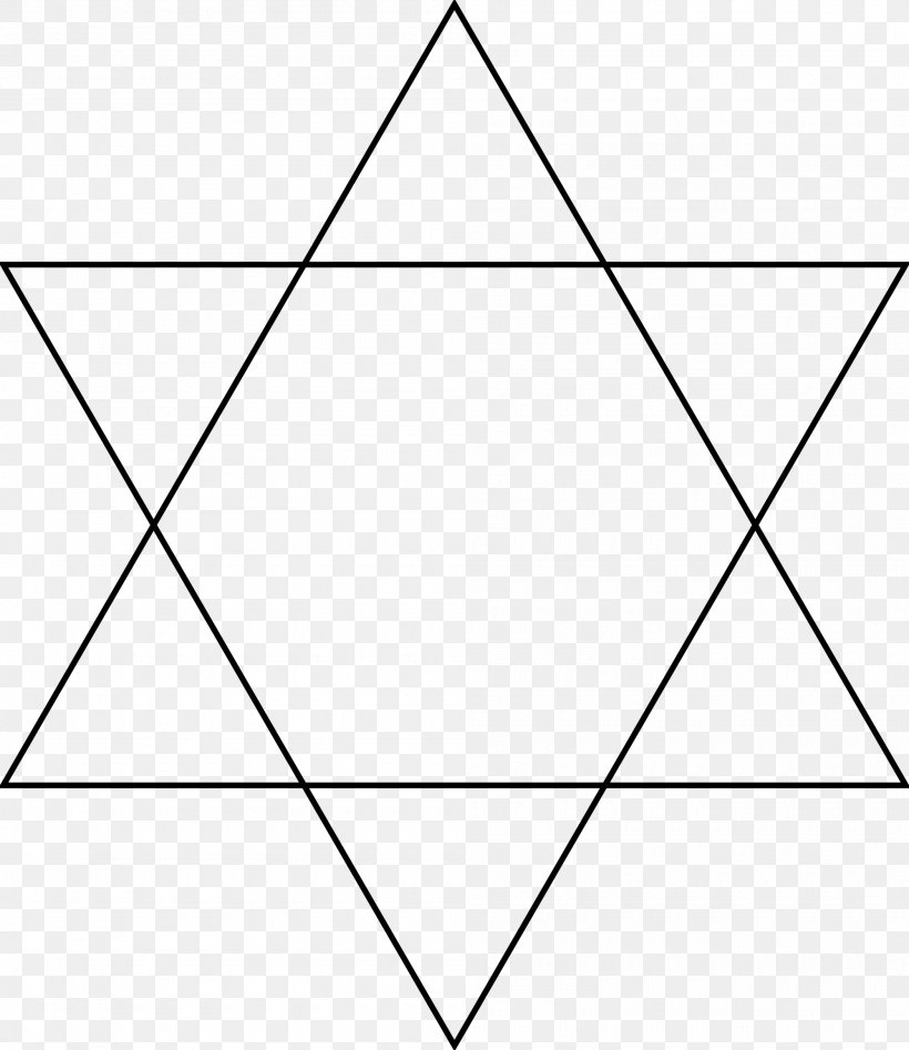 Hexagram Star Polygon English Circle Triangle, PNG, 2000x2312px, Hexagram, Area, Black, Black And White, Diagram Download Free