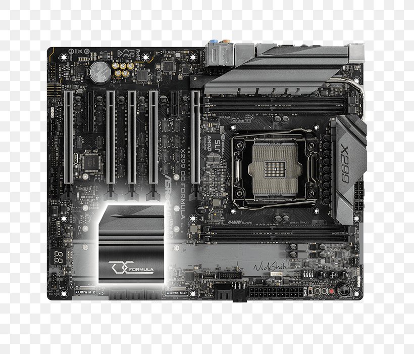 Motherboard Intel X299 Computer Cases & Housings Computer Hardware, PNG, 700x700px, Motherboard, Asrock, Asus, Atx, Central Processing Unit Download Free