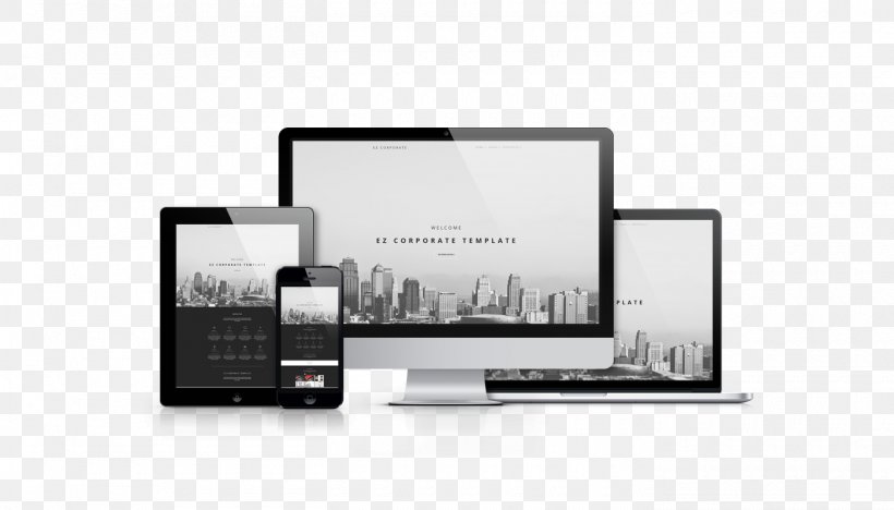 Responsive Web Design Web Development Graphic Design, PNG, 1400x800px, Responsive Web Design, Art, Brand, Computer Monitor, Computer Software Download Free