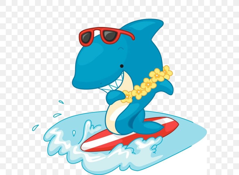 Shark Surfing Clip Art, PNG, 600x600px, Shark, Art, Blue, Cartoon, Fictional Character Download Free