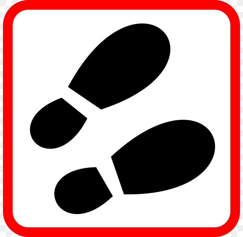 Footprint Clip Art, PNG, 800x800px, Footprint, Area, Black And White, Blog, Foot Download Free