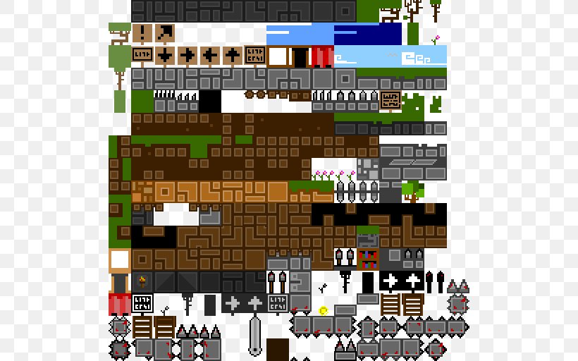 Tile-based Video Game Sprite Platform Game PC Game, PNG, 512x512px, 2d Computer Graphics, Game, Csssprites, Elevation, Floor Plan Download Free