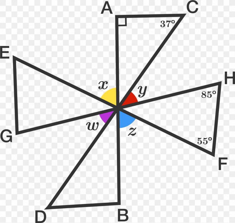 Triangle Point Intersection Line, PNG, 1200x1144px, Triangle, Area, Degree, Diagram, Geometry Download Free