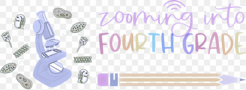 Back To School Fourth Grade, PNG, 3000x1108px, Back To School, Banner, Fourth Grade, Geometry, Line Download Free