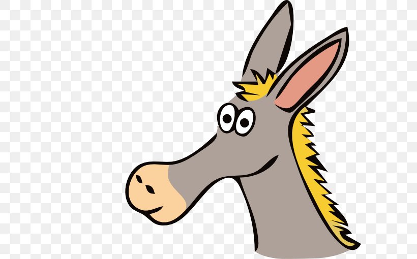 Mule Donkey Clip Art, PNG, 600x510px, Mule, Animation, Artwork, Beak, Cartoon Download Free