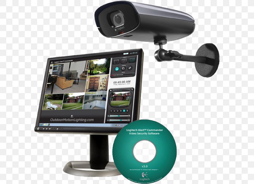 Security Alarms & Systems Wireless Security Camera Home Security Closed-circuit Television Logitech Alert 750e, PNG, 600x593px, Security Alarms Systems, Alarm Device, Camera, Closedcircuit Television, Communication Download Free