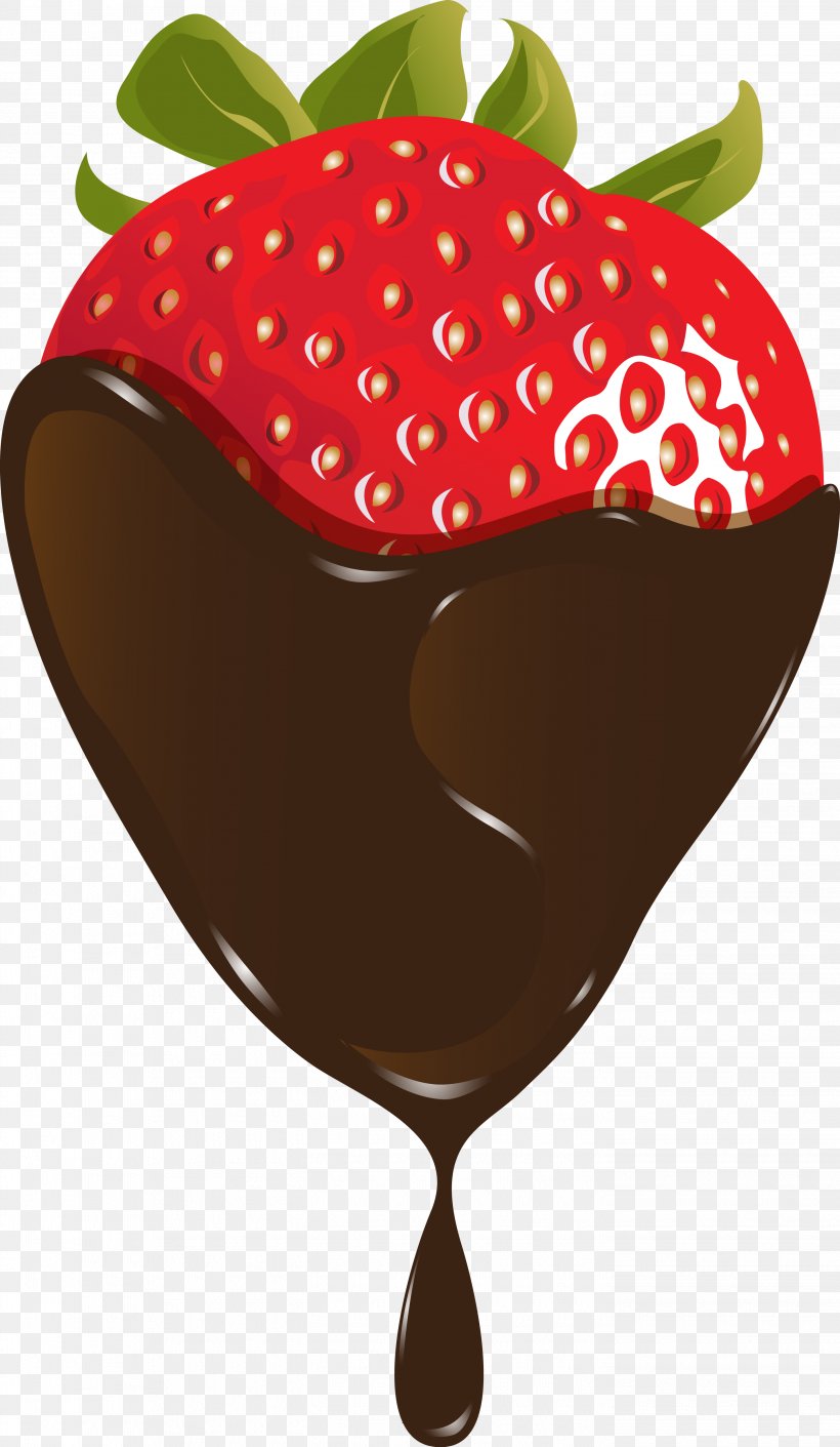 Strawberry Ice Cream Chocolate Clip Art, PNG, 2835x4880px, Strawberry, Berry, Biscuits, Chocolate, Chocolatecovered Fruit Download Free