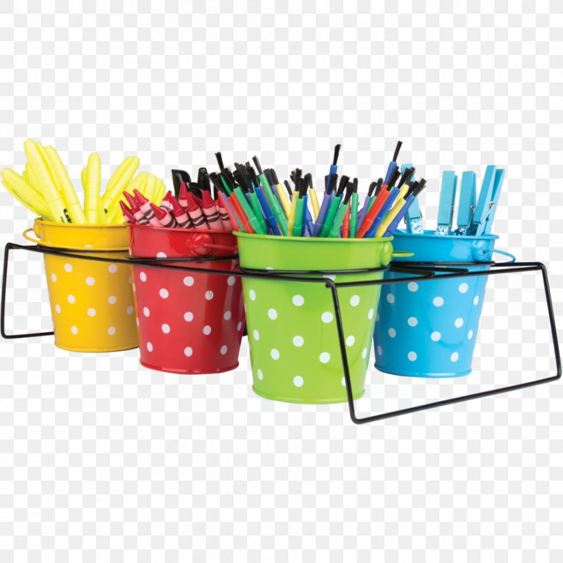 Bucket Teacher Polka Dot School Paint, PNG, 900x900px, Bucket, Classroom, Container, Creativity, Flowerpot Download Free