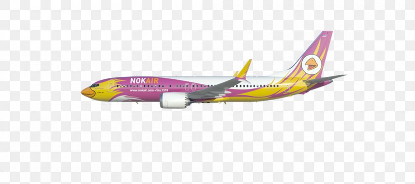 Boeing 737 Next Generation Airline Nok Air Airplane, PNG, 1000x445px, Boeing 737 Next Generation, Air Travel, Aircraft, Airline, Airliner Download Free