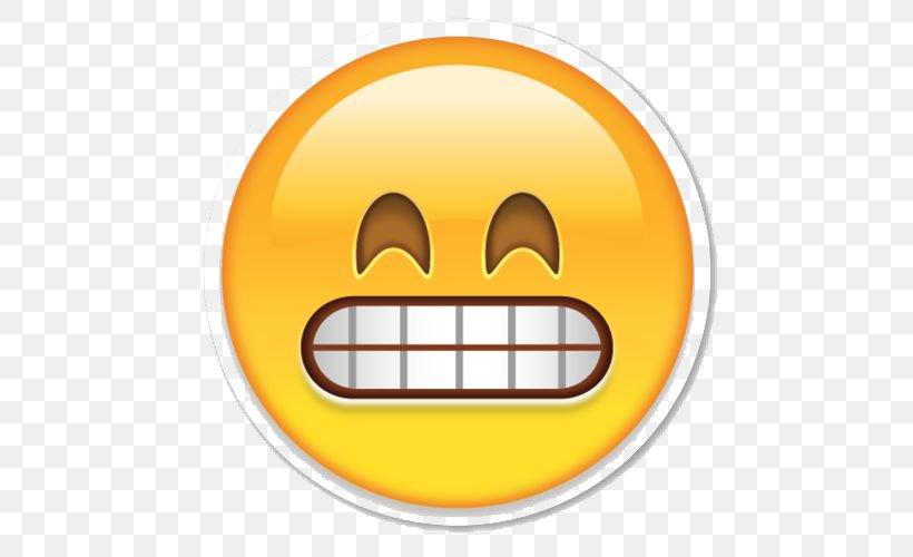 Emoji Emoticon Smiley WhatsApp, PNG, 500x500px, Emoji, Emoticon, Face With Tears Of Joy Emoji, Happiness, Message Download Free