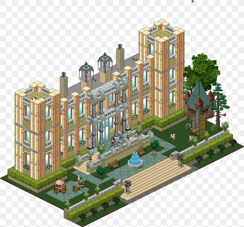 Habbo Apartment Restaurant YouTube Real Estate, PNG, 2080x1944px, Habbo, Apartment, Badge, Building, Castle Download Free
