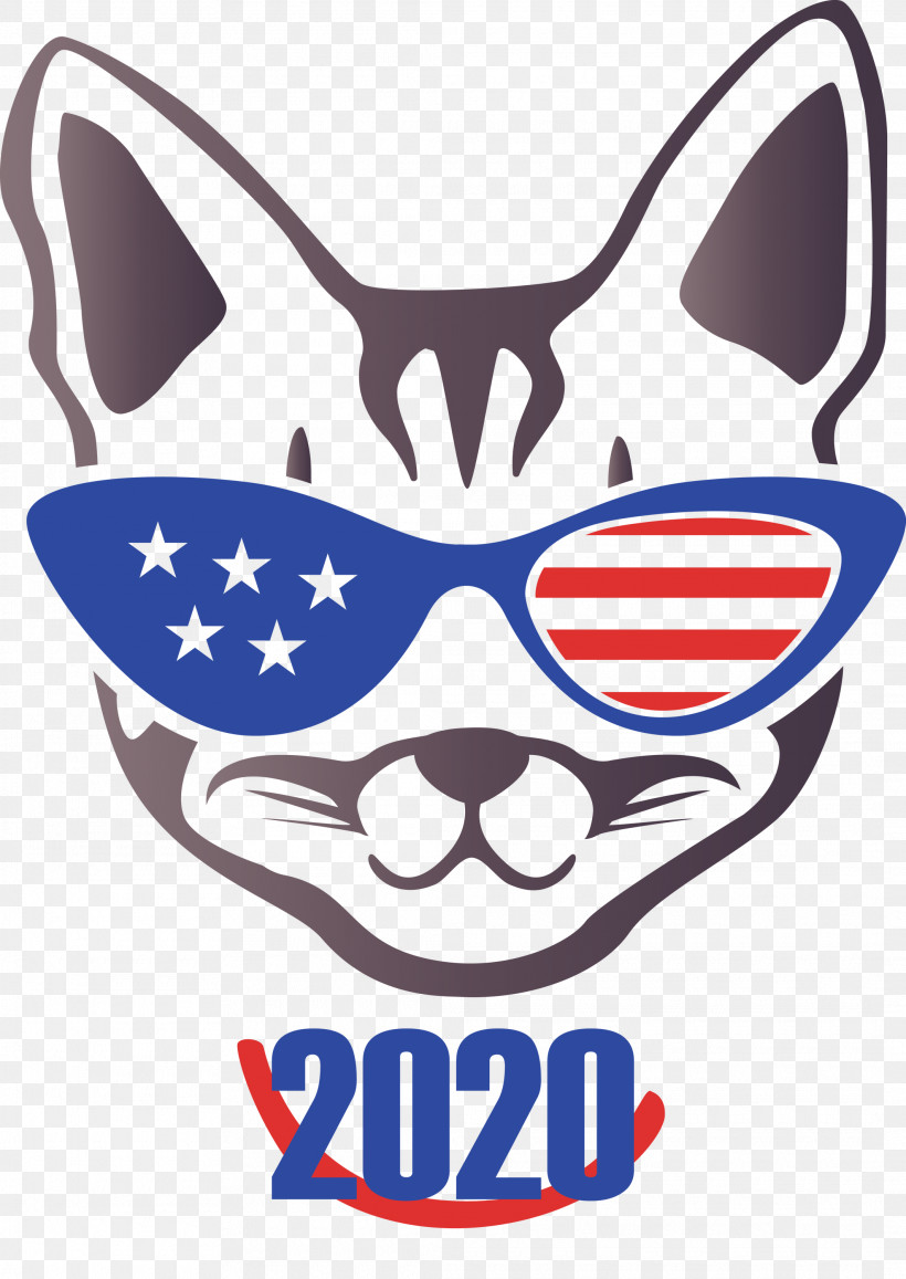 4th Of July Independence Day, PNG, 2125x3000px, 4th Of July, Cartoon, Dog, Glasses, Headgear Download Free