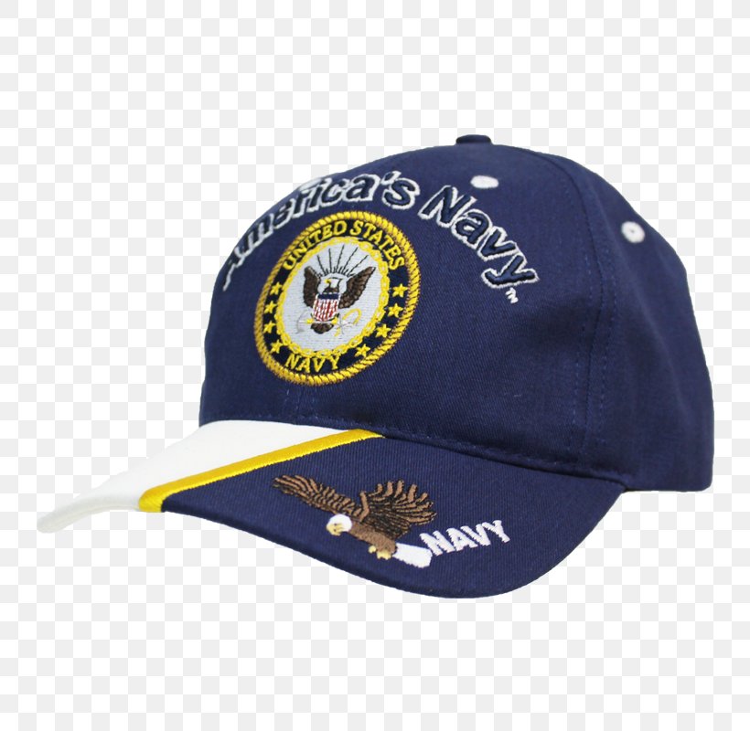 Baseball Cap United States Of America United States Navy Product, PNG, 800x800px, Baseball Cap, Baseball, Branch, Cap, Hat Download Free