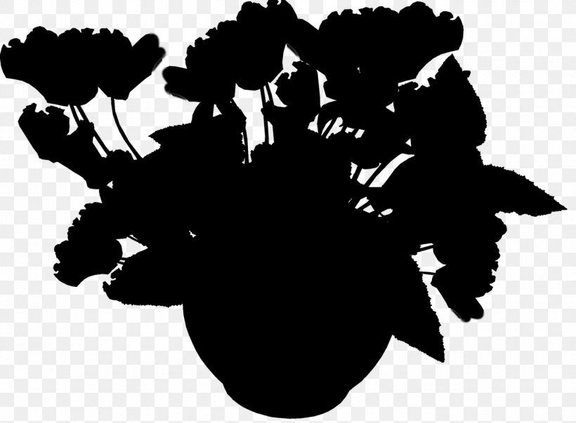 Flowering Plant Silhouette Font Leaf, PNG, 1280x942px, Flower, Black M, Blackandwhite, Flowering Plant, Herbaceous Plant Download Free