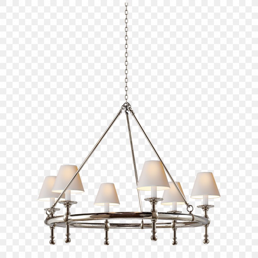 Lighting Visual Comfort Chandelier Light Fixture, PNG, 1440x1440px, Light, Brushed Metal, Candle, Ceiling, Ceiling Fixture Download Free