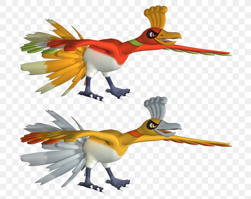 Pokémon X And Y Pokémon XD: Gale Of Darkness Pokémon HeartGold And SoulSilver Ho-Oh, PNG, 750x650px, 3d Computer Graphics, 3d Modeling, Hooh, Art, Beak Download Free