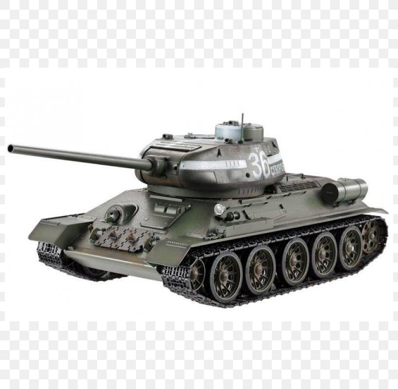 Tank T-34-85 Tiger I Radio Control, PNG, 800x800px, Tank, Churchill Tank, Combat Vehicle, Gun Turret, Kliment Voroshilov Tank Download Free