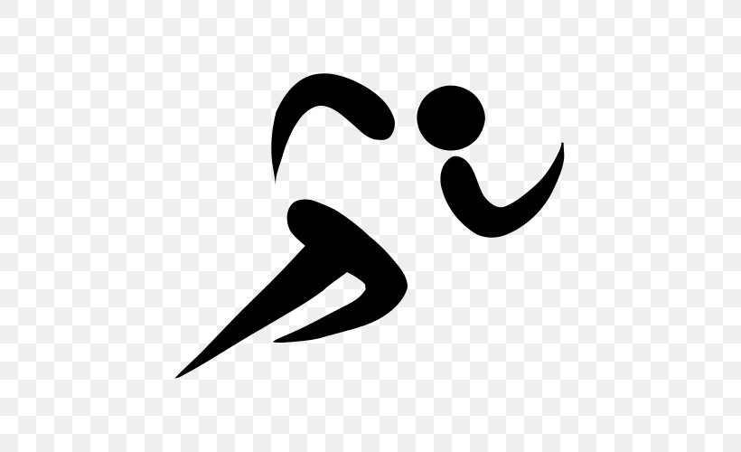 Track & Field Sport Athlete Summer Olympic Games Pictogram, PNG, 500x500px, Track Field, Amateur Sports, Athlete, Black And White, Championship Download Free
