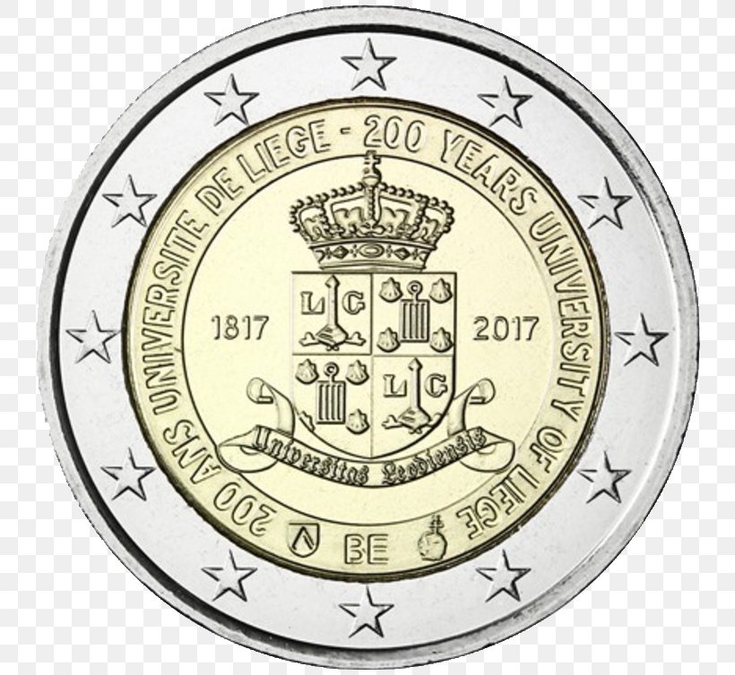 Belgium 2 Euro Commemorative Coins Euro Coins 2 Euro Coin, PNG, 755x754px, 2 Euro Coin, 2 Euro Commemorative Coins, Belgium, Area, Badge Download Free